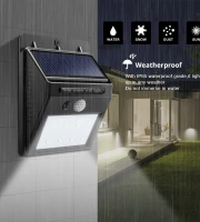(1pcs) 30 LED Solar Charging LED Sensor Light